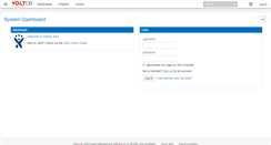 Desktop Screenshot of issues.voltdb.com